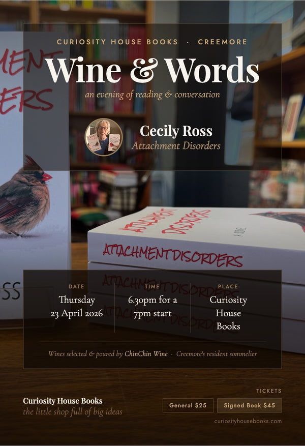 An Evening with Local Author Cecily Ross – Event Tickets